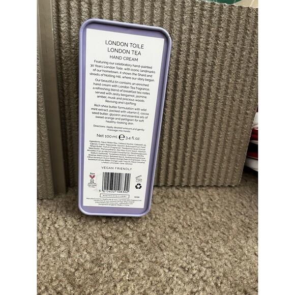 Cath Kidston London Hand Cream Tin Gift Set English Tea Winter Christmas Rustic - Picture 4 of 5